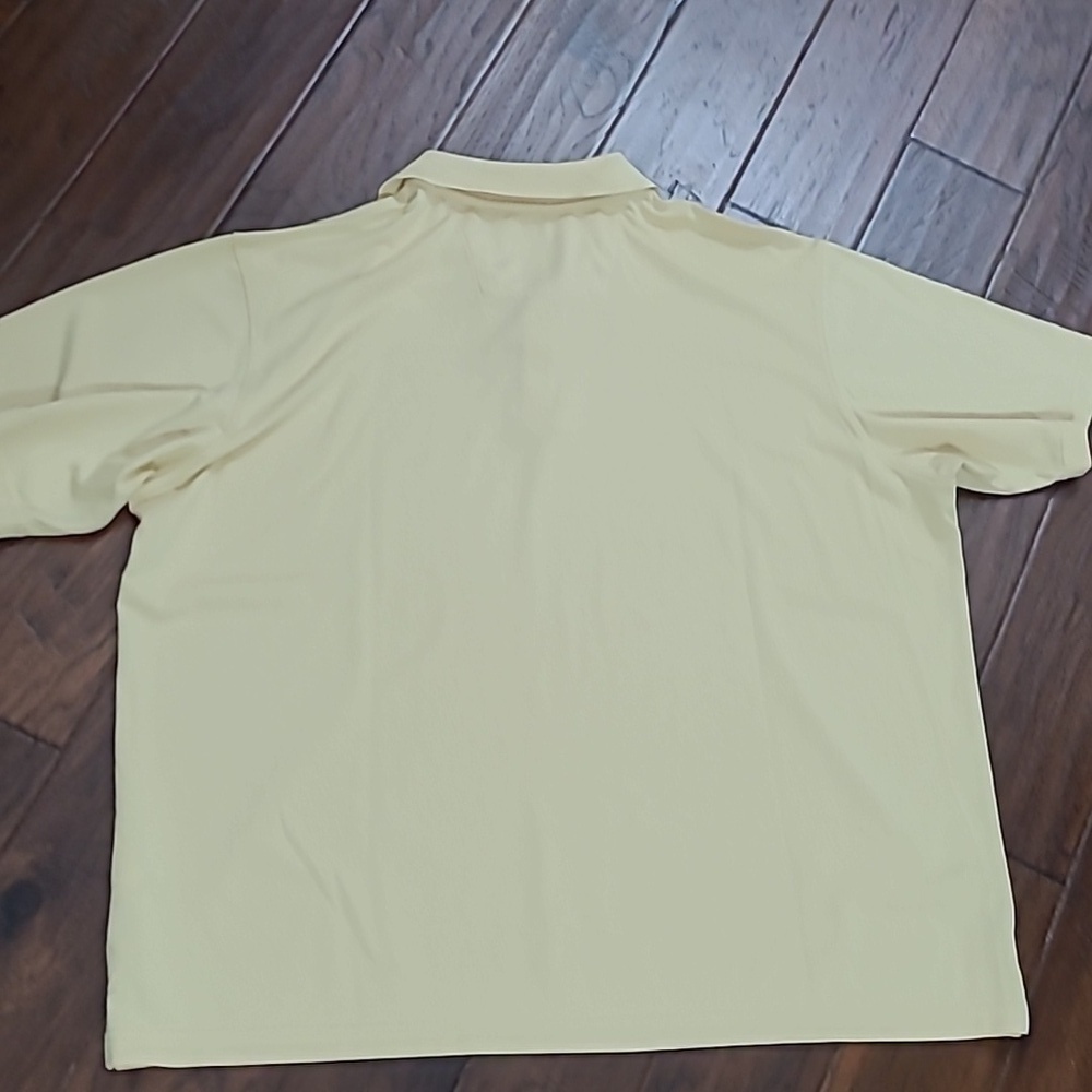 Antigua Light Yellow Polo Shirt size XXL - Picture 2 of 8